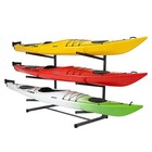 Freestanding Heavy Duty Kayak Storage Rack  2 3 4-tier For Kayaks Sups Outdoor
