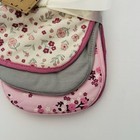 New Baby Burp Cloths 3pk Floral Theme Drool Bibs   Dreamgro