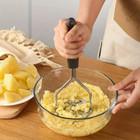 Stainless Steel Potato Masher   Heavy Duty  Wide And Ergonomic Handle