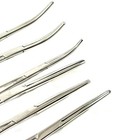 6 Count - Straight And Curved Hemostat Forceps 6 25    7 25    8  Ratcheting