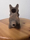 Large 11  Handmade Mexican Ceramic Effigy Ocarina Vessel Flute Pre-columbian   