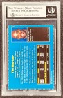Tiki Barber Signed Ny Giants 2003 Sports Illustrated Si For Kids Card Bas Slab
