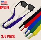 6   Sunglasses Neck Cord Strap Sports Eyeglass Glasses String Lanyard Holder Us