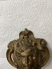 Antique Brass Beautiful Maiden Goddess Decorative Arts Figural Door Hardware