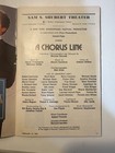 A Chorus Line Playbill