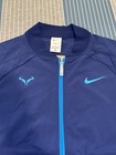 Nike Dri-fit Rafa Nadal Tennis Jacket Men   s Size Large Blue Dv2885-492  105 Nwt