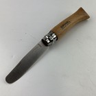 Opinel Inox No7 Knife And Beechwood Handle 7-inch Made In France 1970   s