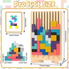 Wooden Stacking Puzzle   Montessori Toys For 3  Year Old  Wooden Teaser Puzzl   