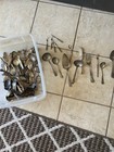 Very Large Vintage Silver Plated Silverware Lot  73 Pieces 