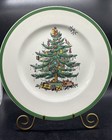 Set Of 4 Spode Christmas Tree 10 3 4    Dinner Plate England Vintage Mint