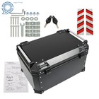 Aluminum Trunk 65l Motorcycle Top Case Waterproof Luggage Storage Tour Tail Box