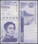 2020 Venezuela 500 000 Bolivar Soberano Circulated X 1000 Pcs Bundle   