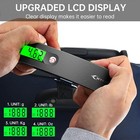 Luggage Scale Digital High Precision Hanging 110 Lb  50kg Black 