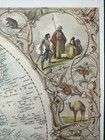 Antique Old Picture Map 1800s  Eastern Hemisphere  World Tallis Reprint