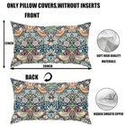 Set Of 2 Decorative Pillowcovers By William Morris - Vintage 10