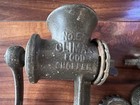 Antique Universal  0   Climax  50 Food Chopper Meat Grinder Lot Usa Cast Iron
