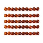 Baltic Amber Loose Bead With Drilled Hole 3 Grams  - Polished Cognac 6-8 Mm  3g