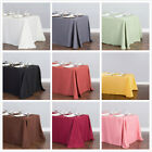Linentablecloth 90 X 156 In  Rect Poly Tablecloths 33 Color  Wedding Event Party