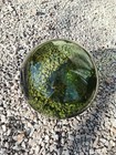 Japanese Glass Fishing Float Hand Blown Vintage Large Ball Buoy Clear Green 12   