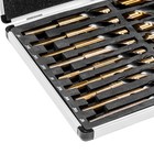 Xtremepowerus 17 Pc Jumbo Silver And Deming Industrial Cobalt Drill Bit Set 1 2