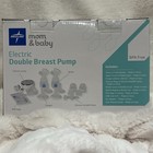 New - Medline Mom   Baby Electric Double Breast Pump 4 Modes  9 Suction Levels