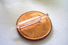 Vtg Gumball Charm Cracker Jack Tiny Mechanical Shot Needle Vending Machine Prize