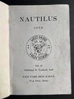 West Paris Maine 1958 High School Yearbook Nautilus