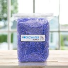 Crinkle Cut Paper Shred Filler  1 2 Lb  For Gift   Basket Filling - Royal Blue
