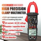 Digital Multimeter Tester Ac Dc Volt Amp Clamp Meter Auto Range Lcd Handheld Us