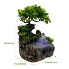 Waterfall Desktop Water Sound Rockery Fountain Feng Shui Indoor Fountains Us Hot