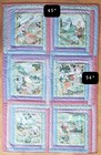 Beatrix Potter Peter Rabbit Vtg Quilt 45 x54  Never Used Handquilted 1980 Panel