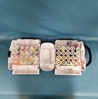 Singer Sew Essentials Sewing Caddy Filled With Machine Threads Fold Up