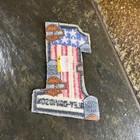 New Old Stock Oem Harley-davidson American Flag Motorcycle Biker Stitched Patch