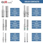 Jrready St6451 Deutsch Solid Pins Kit 22-8awg For Dt Dtm Dtp Dthd Connector