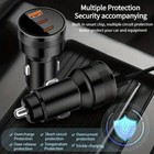 Dual Usb Pd Type-c Car Charger 30w Fast Adapter For Iphone15 14 13 11pro Max Lot