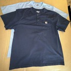 Lot-2  carhartt  Loose Fit T Shirt   s Mens  Short Sleeve Pocket Logo F-loc
