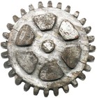 Antique 25  Industrial Foundry Wooden Gear Mold Casting Steampunk