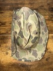 Vintage Military Army Bush Boonie Field Frogskin Camo Hat Prob Vietnam War
