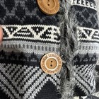 Muk Luks Women s Winter Boot Size 9 Mid-calf Pull On Lined Fair Isle Button