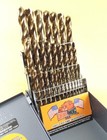 Drill Hog   29 Pc Cobalt Drill Index Set Bit Hssco Drills M42 Lifetime Warranty