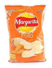 Margarita Pollo Chicken Flavor Potato Chips 12-pack  300g 