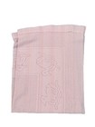 Vintage Pink Baby Blanket Cotton Ducks Nursery Crib Throw Made In Scotland