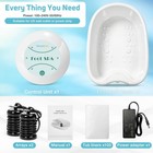 Veicomtech Ionic Foot Bath Detox Machine With Basin  Ion Foot Detox Spa