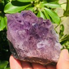 306g Natural Amethyst Geode Quartz Cluster Crystal Specimen Healing  Madagascar