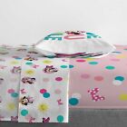 Disney Minnie Mouse 3 Piece Twin Bed Sheet Set  New In Pkg  Ships Priority Mail