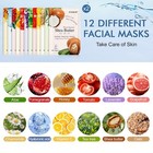 24 Pack Sheet Face Masks Skincare For Women  Hydrating Collagen Essence Face    