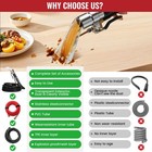 Extractor Attachment Kit For Shop Vac  Kit-a  Black