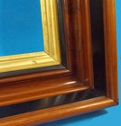 Antique Eastlake Victorian Deep Well Walnut Picture Frame 16  X 18  Beautiful 