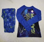 Gamer Pajamas Boys Long Sleeve Size Xxl 18 2 Piece Glow In Dark