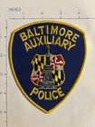 Baltimore  Md                                    Police Auxiliary Patch